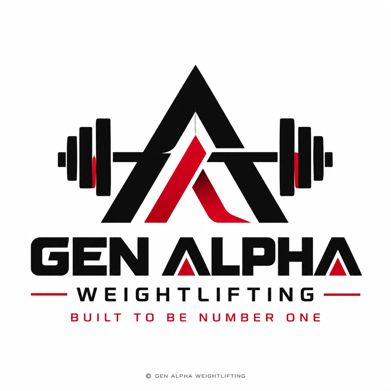 Gen Alpha Weightlifting Logo